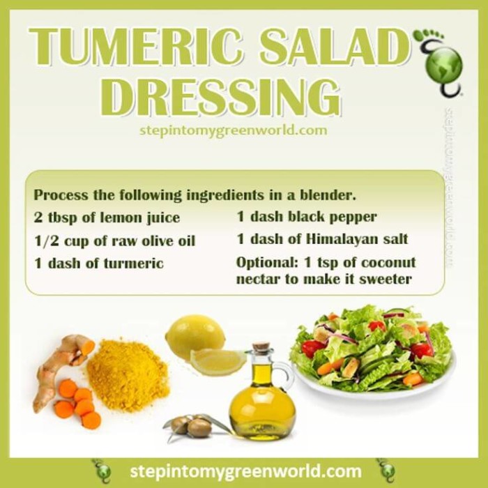 Tumeric Salad Dressing (Vegan)