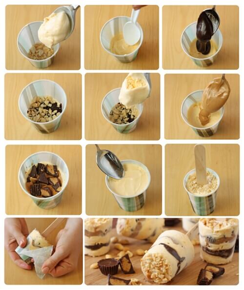 DIY Banana Nice Cream Cups Vegan | rebelDIETITIAN.US